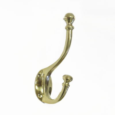 Brass Old English Beehive Hat and Coat Hook