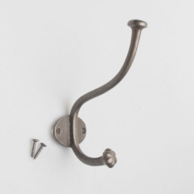 Cast Iron Shell Tip Hat and Coat Hook