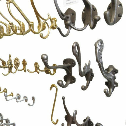 Hooks, Coat Hook, Decorative Hooks, Peg Rail, brass hooks & cabin hooks